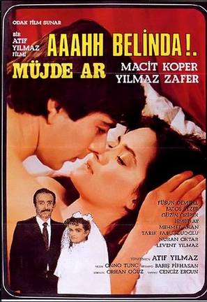 Aaah Belinda - Turkish Movie Poster (thumbnail)