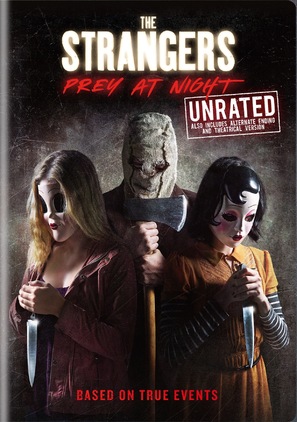The Strangers: Prey at Night - DVD movie cover (thumbnail)