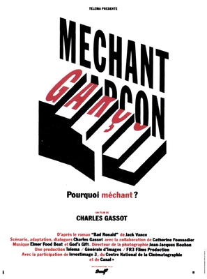 M&eacute;chant gar&ccedil;on - French Movie Poster (thumbnail)