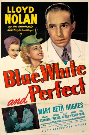 Blue, White and Perfect - Movie Poster (thumbnail)