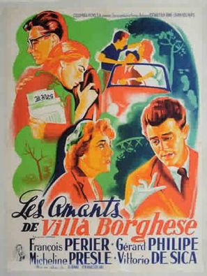 Villa Borghese - French Movie Poster (thumbnail)