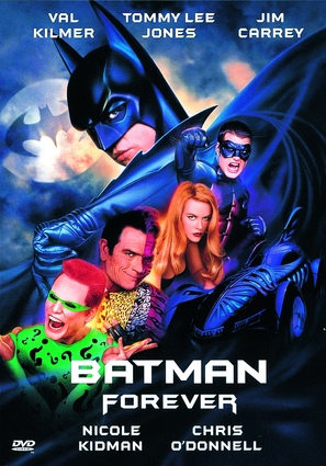 Batman Forever - DVD movie cover (thumbnail)