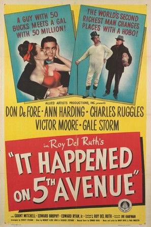 It Happened on 5th Avenue - Movie Poster (thumbnail)