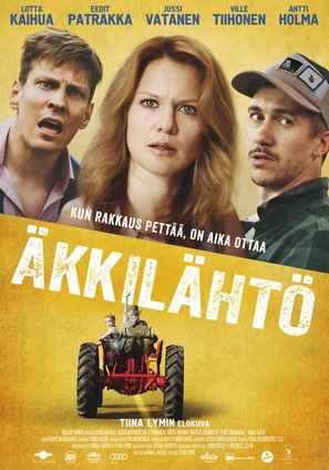 &Auml;kkil&auml;ht&ouml; - Finnish Movie Poster (thumbnail)