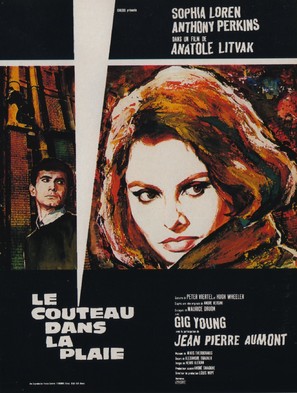 Couteau dans la plaie, Le - French Movie Poster (thumbnail)