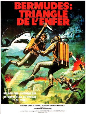 Bermude: la fossa maledetta - French Movie Poster (thumbnail)
