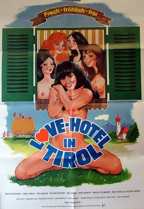 Love-Hotel in Tirol - German Movie Poster (thumbnail)