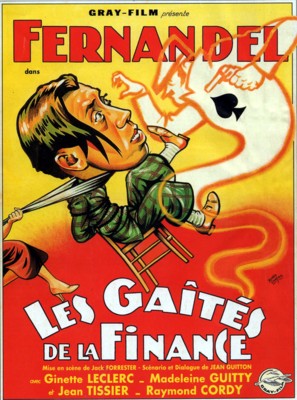 Les ga&icirc;t&eacute;s de la finance - French Movie Poster (thumbnail)