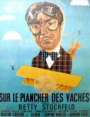 Sur le plancher des vaches - French Movie Poster (thumbnail)