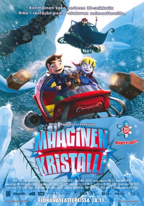 Maaginen kristalli - Finnish Movie Poster (thumbnail)
