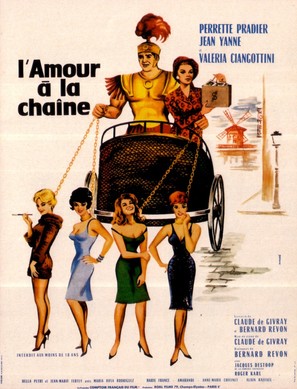 L&#039;amour &agrave; la cha&icirc;ne - French Movie Poster (thumbnail)