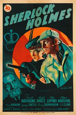 The Adventures of Sherlock Holmes Poster