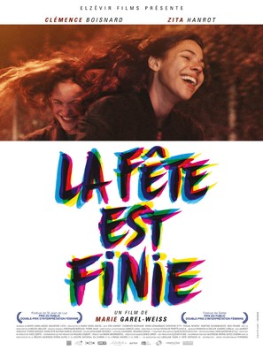 La f&ecirc;te est finie - French Movie Poster (thumbnail)