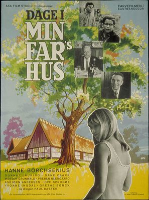 Dage i min fars hus - Danish Movie Poster (thumbnail)