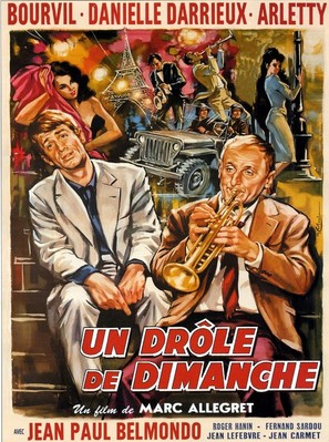 Un dr&ocirc;le de dimanche - French Movie Poster (thumbnail)
