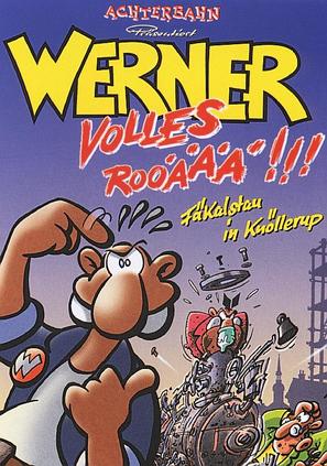 Werner - Volles Roo&auml;&auml;&auml;!!! - German Movie Poster (thumbnail)