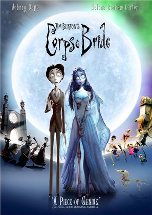 Corpse Bride - DVD movie cover (thumbnail)