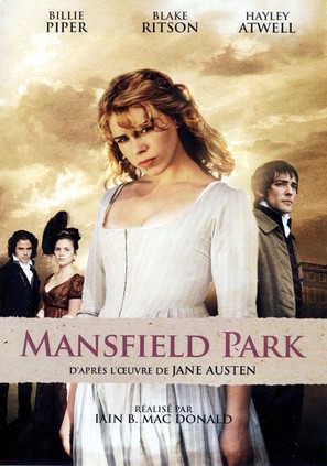 Mansfield Park - French DVD movie cover (thumbnail)