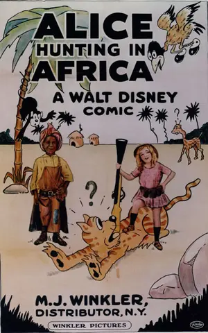 Alice Hunting in Africa Poster