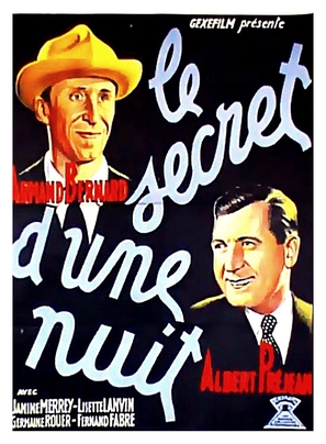 Le secret d&#039;une nuit - French Movie Poster (thumbnail)