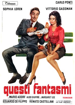 Questi fantasmi - Italian Movie Poster (thumbnail)