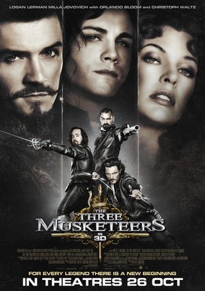 The Three Musketeers - Singaporean Movie Poster (thumbnail)