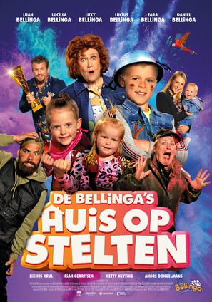 De Bellinga&#039;s: Huis op stelten - Dutch Movie Poster (thumbnail)