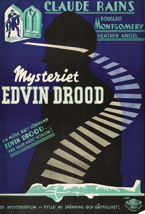 Mystery of Edwin Drood - Swedish Movie Poster (thumbnail)
