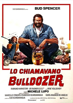 Lo Chiamavano Bulldozer - Italian Movie Poster (thumbnail)