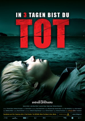 In 3 Tagen bist du tot - German Movie Poster (thumbnail)
