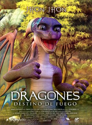 Dragones: destino de fuego - Mexican Movie Poster (thumbnail)