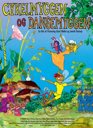 Cykelmyggen og dansemyggen - Danish Movie Poster (thumbnail)