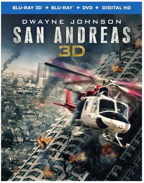 San Andreas - Blu-Ray movie cover (thumbnail)