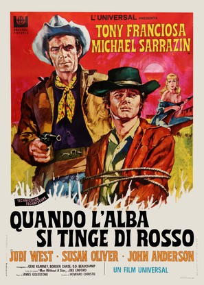 A Man Called Gannon - Italian Movie Poster (thumbnail)