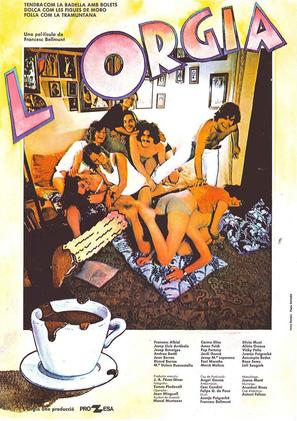 Orgia, L&#039; - Spanish Movie Poster (thumbnail)