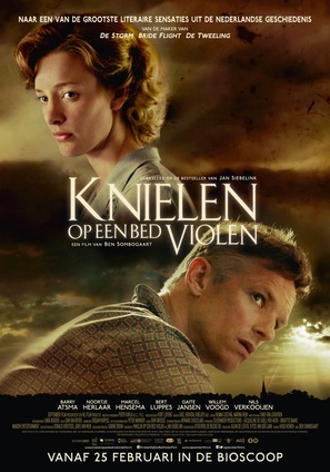 Knielen op een bed violen - Dutch Movie Poster (thumbnail)