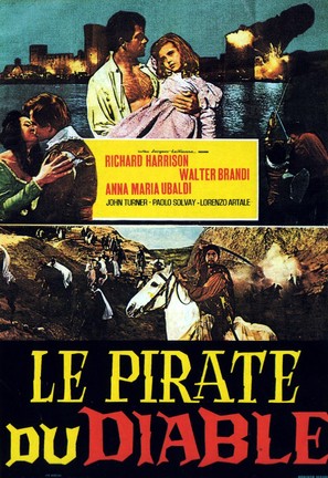 Il pirata del diavolo - French Movie Poster (thumbnail)
