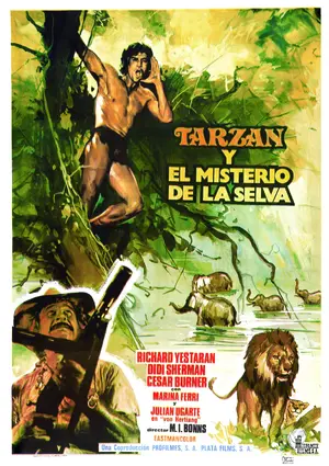 Tarzán y el misterio de la selva Poster