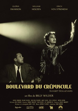 Sunset Blvd. - French Re-release movie poster (thumbnail)