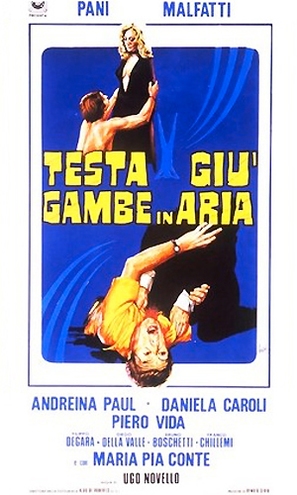 Testa in gi&ugrave;, gambe in aria - Italian Movie Poster (thumbnail)