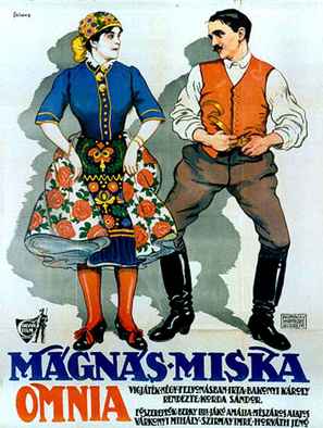 M&aacute;gn&aacute;s Miska - Hungarian Movie Poster (thumbnail)