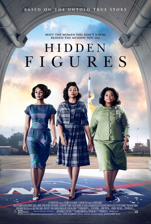 Hidden Figures - Movie Poster (thumbnail)
