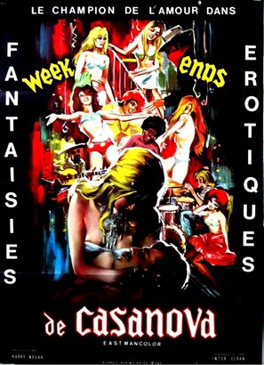 The Exotic Dreams of Casanova - French Movie Poster (thumbnail)