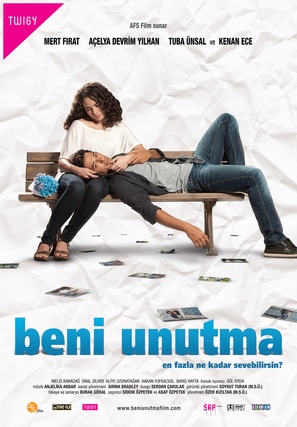 Beni unutma - Turkish Movie Poster (thumbnail)