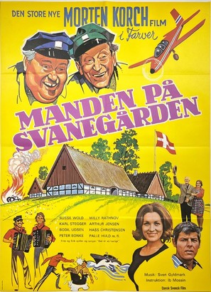 Manden p&aring; Svaneg&aring;rden - Danish Movie Poster (thumbnail)