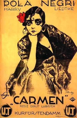 Carmen - German Theatrical movie poster (thumbnail)