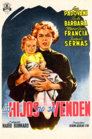 Figli non si vendono, I - Spanish Movie Poster (thumbnail)