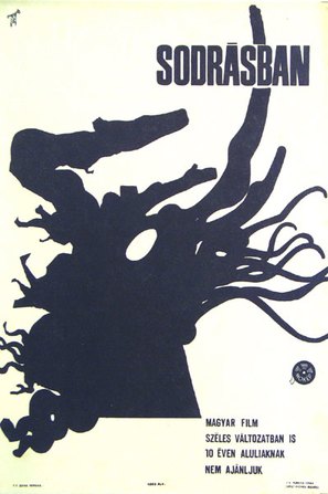 Sodr&aacute;sban - Hungarian Movie Poster (thumbnail)