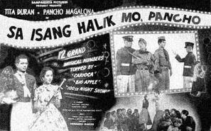 Sa isang halik mo Pancho - Philippine Movie Poster (thumbnail)