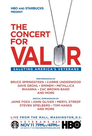 The Concert for Valor - Movie Poster (thumbnail)